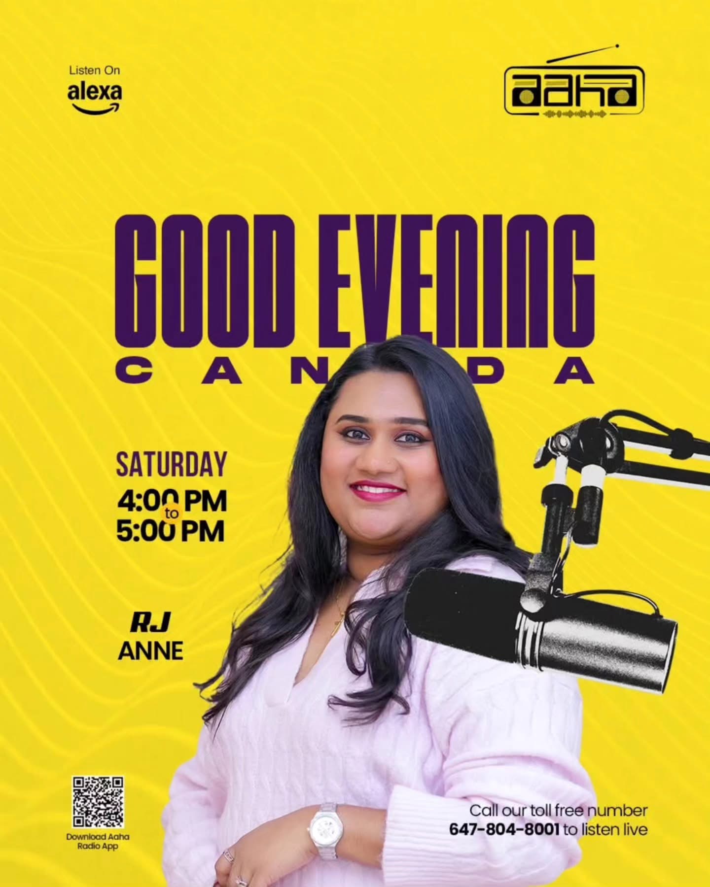 Good evening Canada